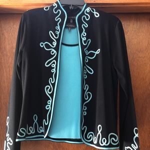 Ming Wang jacket and matching shell.